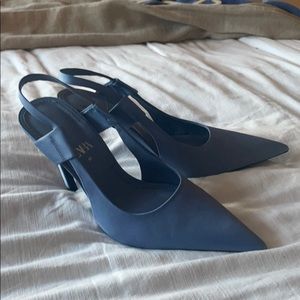 Zara Satin Heels